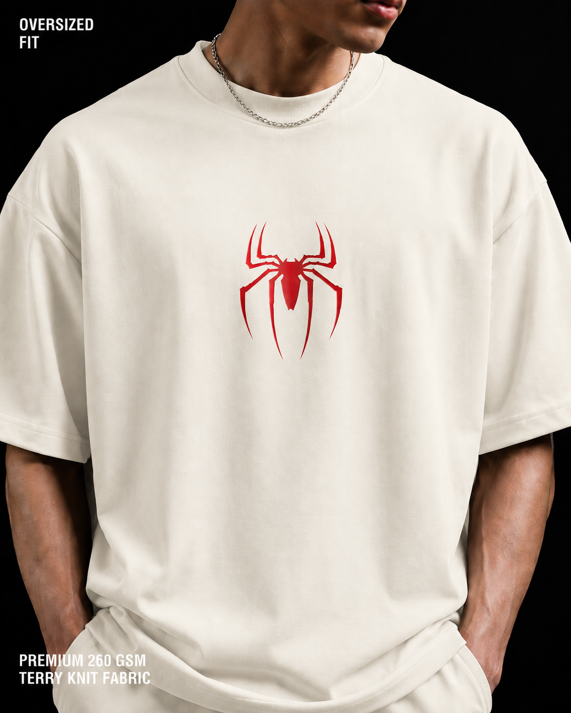 Apex Spider Oversized Unisex Terry Tee
